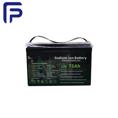 12V 68Ah 816Wh Natrium-ion oplaadbare batterij lood gemodificeerde diepe cyclus